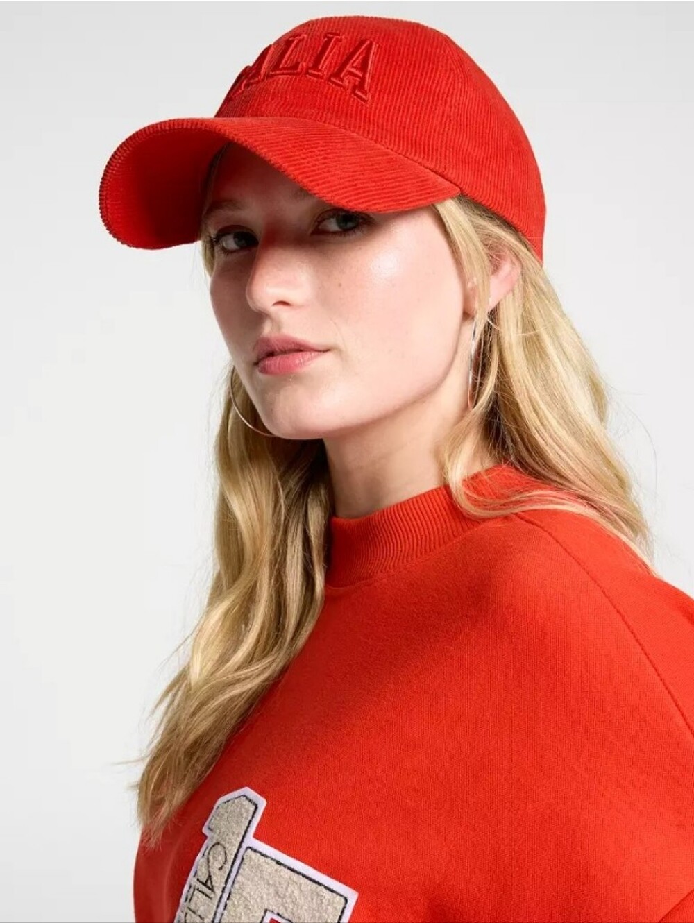 CALIA Anniversary Logo Adjustable Cap White, Fresh Red, Smoky Plum, Pink, NWT - Picture 4 of 9